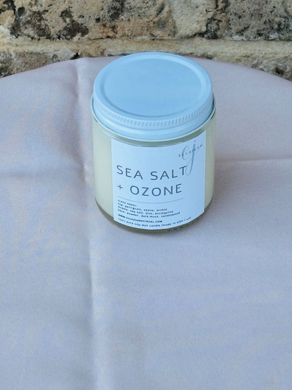 Sea Salt + Ozone Small Candle