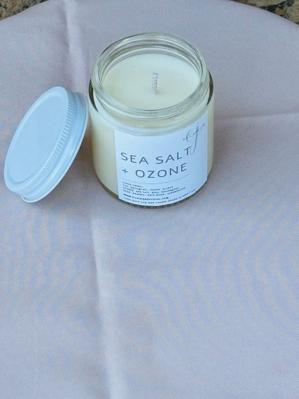 Sea Salt + Ozone Small Candle