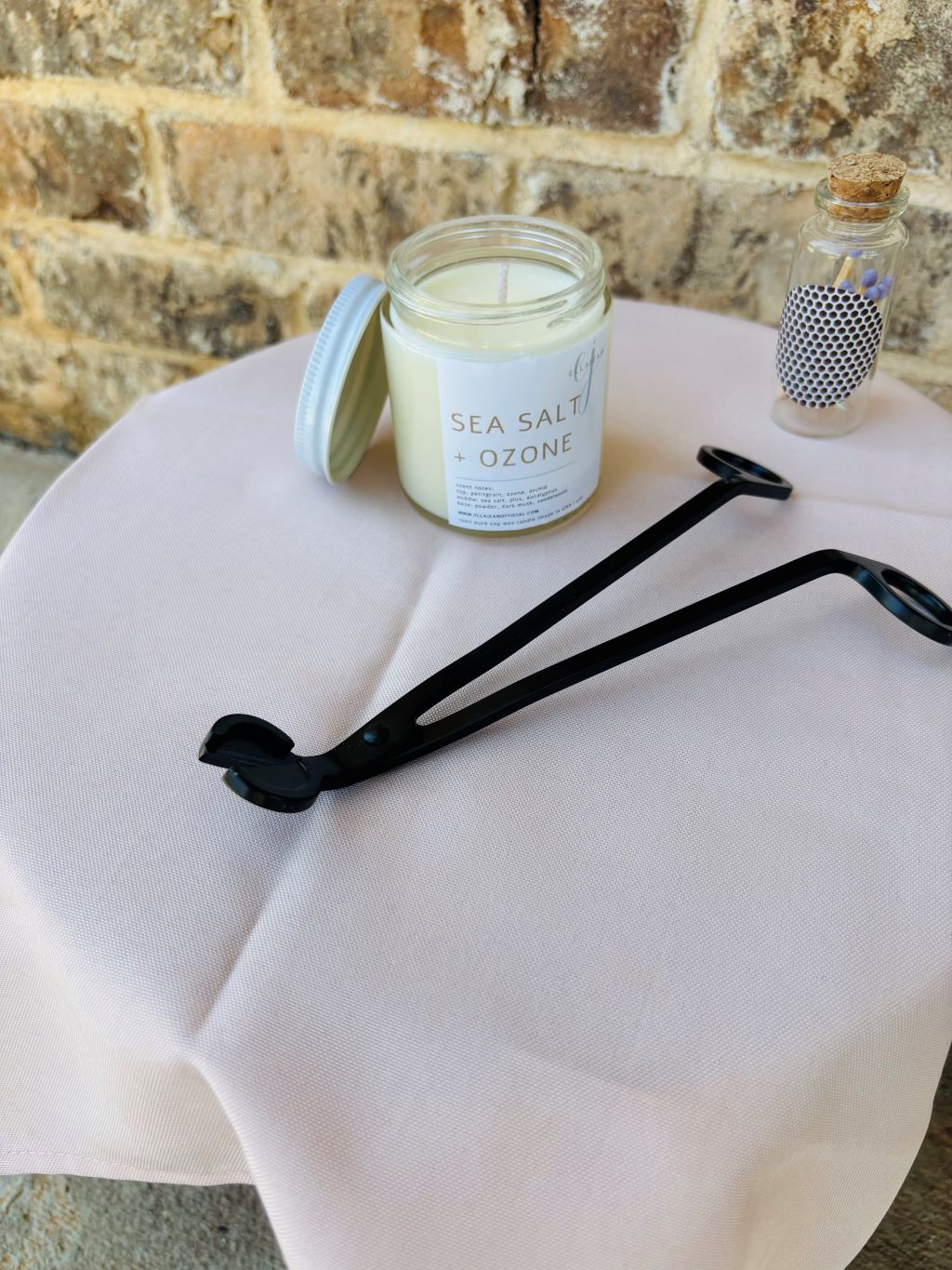 Sea Salt + Ozone Small Candle